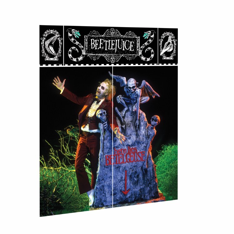 Beetlejuice Decor Backdrop