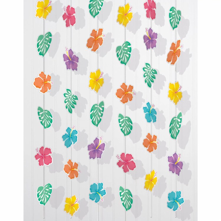 Summer Hibiscus String Decor