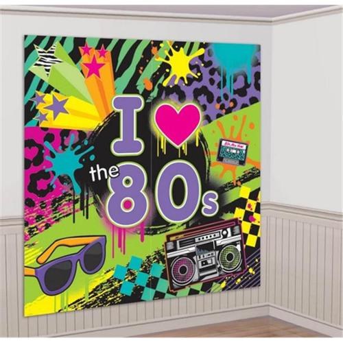 80's Scene Setter Wall Decor