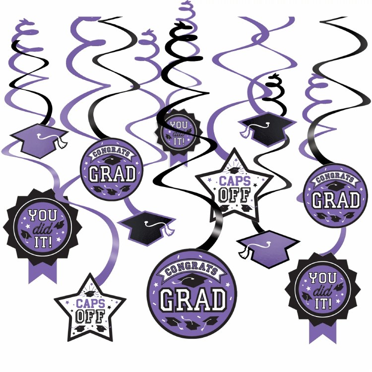 Grad Swirl Deco Value Purple