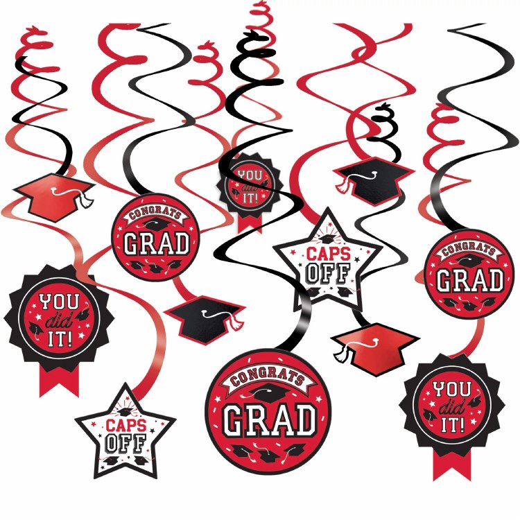 Grad Swirl Deco Value Red
