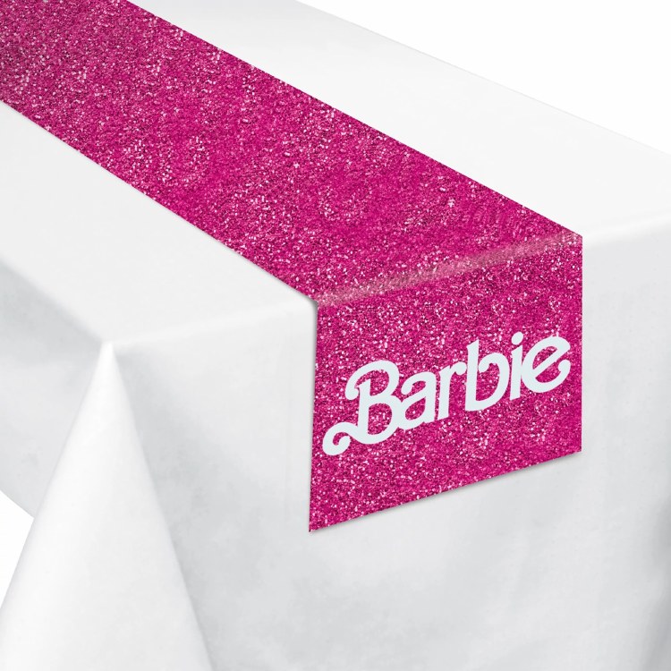 Barbie Pink Glitter Tablerunner