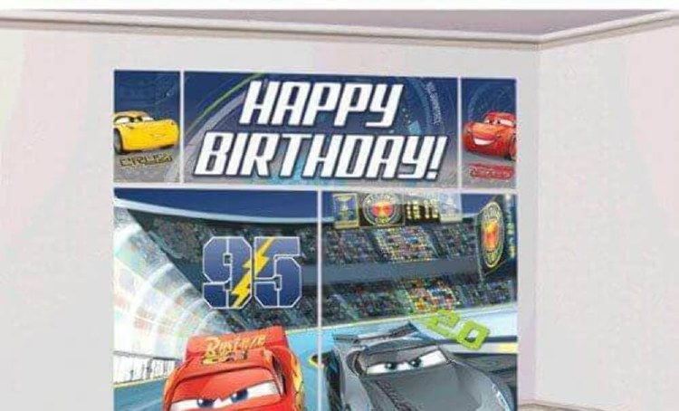 Cars 3 Scene Setter Decor Kit