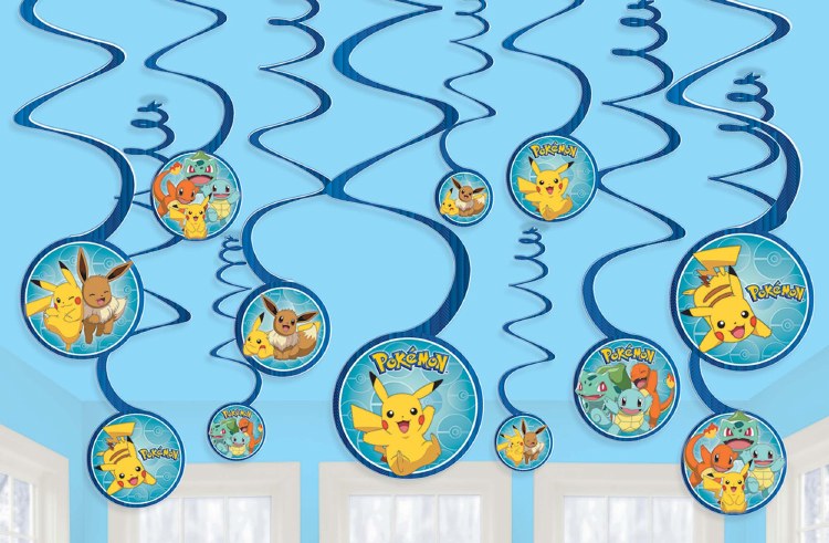 Pokemon Swirl Decor