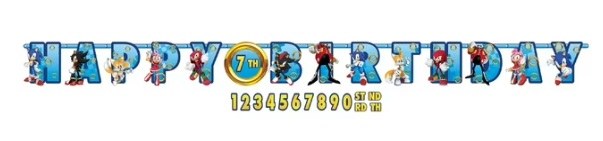 Sonic Jumbo Banner Custom