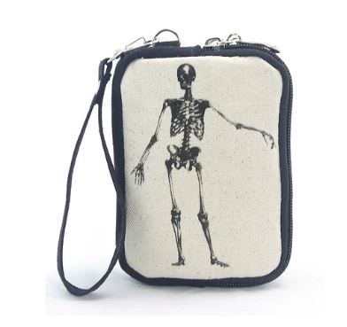 Wristlet Canvas Skeleton