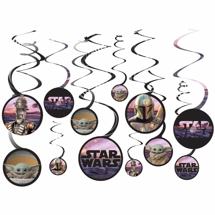 Baby Yoda Spiral Decor