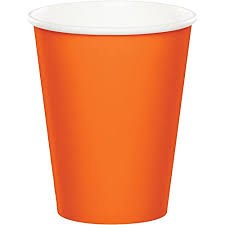 Orange Peel 9oz Hot/Cold Cups 20ct
