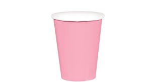 New Pink 9oz Hot/Cold Cups 20ct