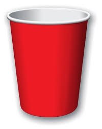 Apple Red 9oz Hot/Cold Cups 20ct