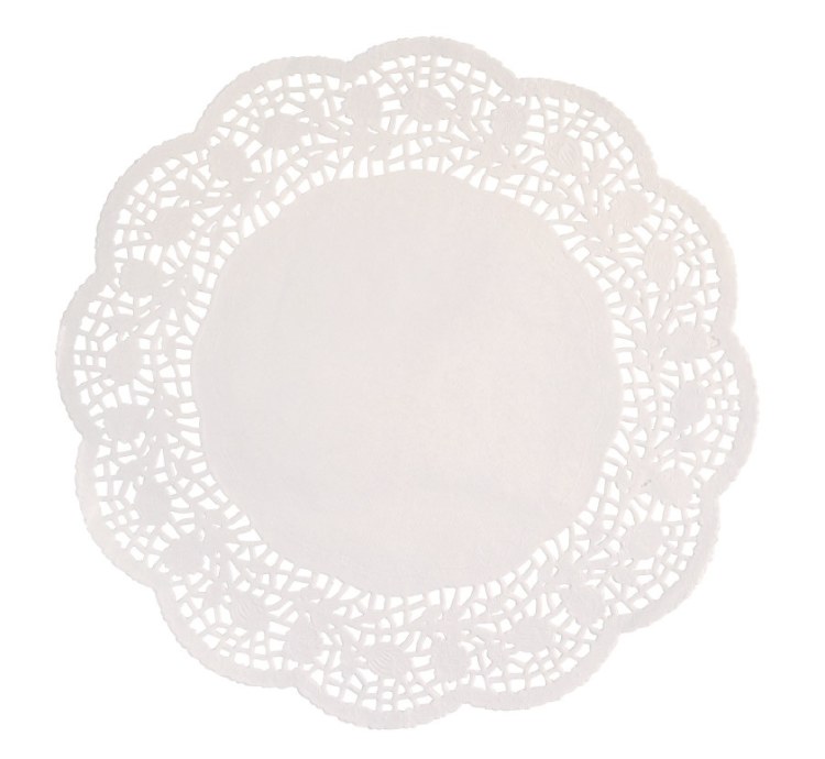 Doilies White 12in 12pk