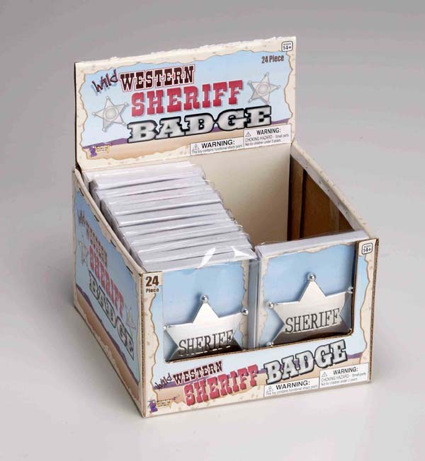 Sheriff Badges Silver