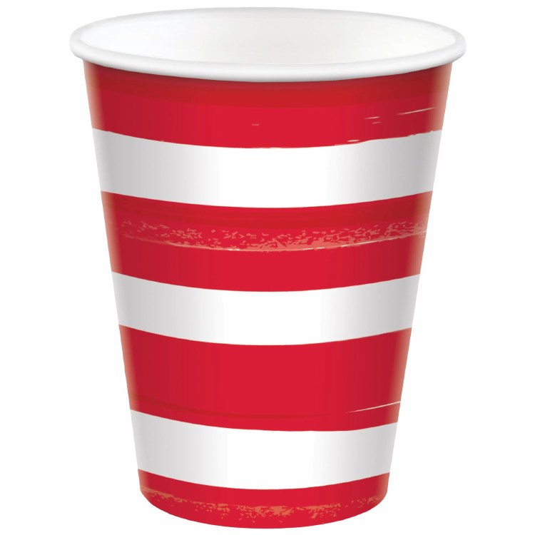 Painted Patriotic  9oz Cups