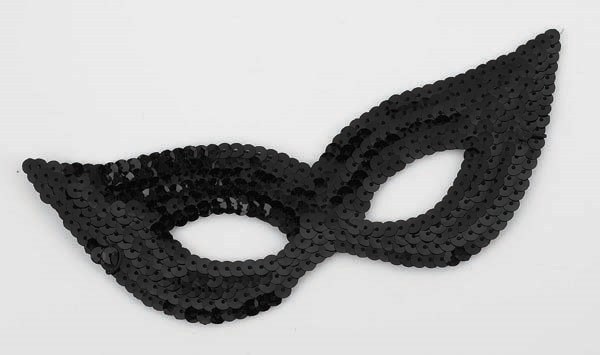Mask Sequin Black