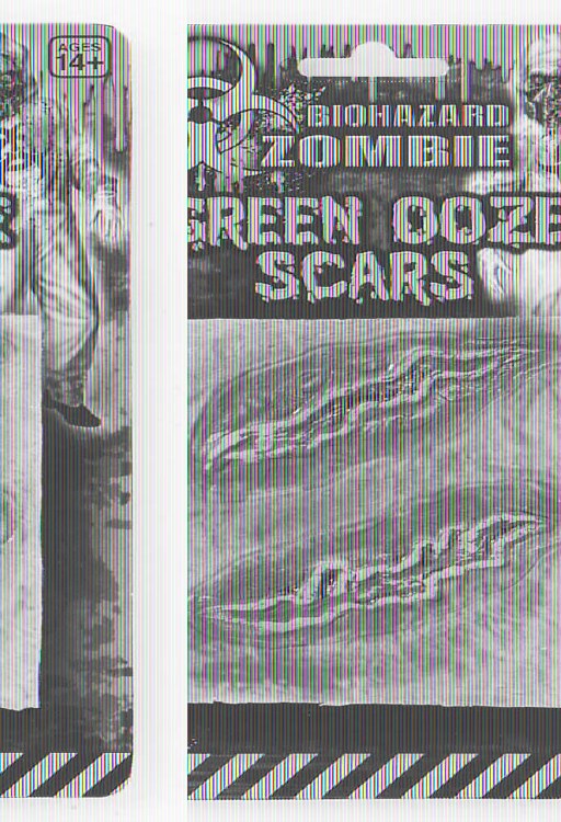 Scars Zombie Green Ooze