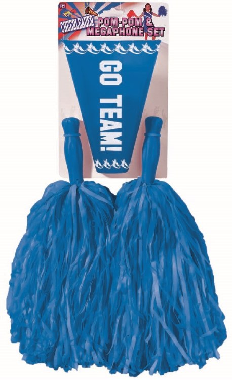Cheer Leader PomPom/Mgphn blue