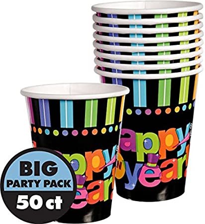 Bright New Year Cups 9oz