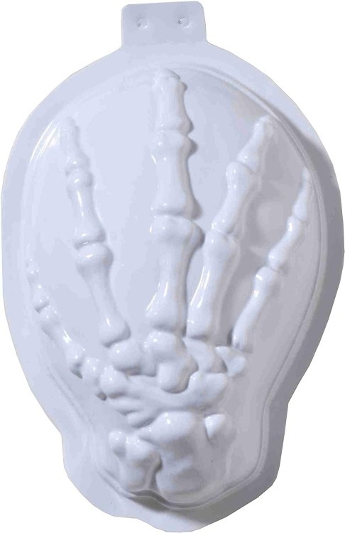 Jello Mold Skelly Hand 2pc
