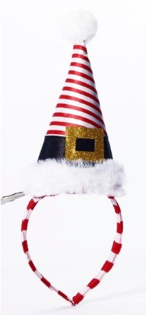 Hat Mini Striped Santa