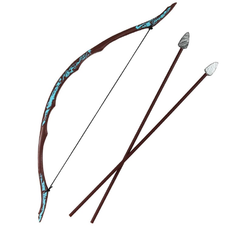 Bow and Arrow Set Silver