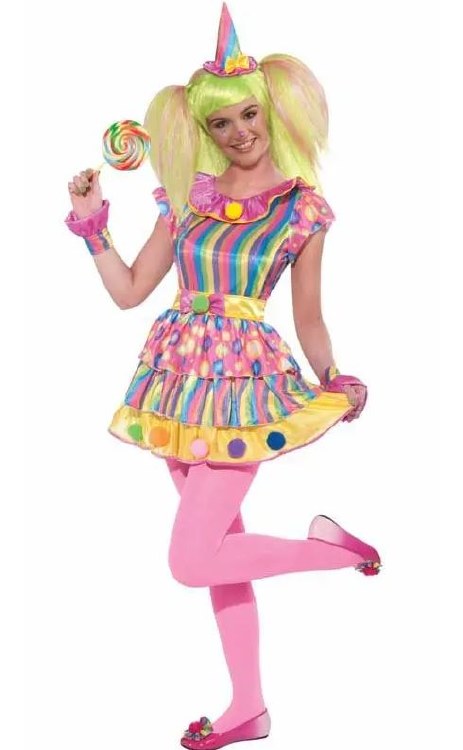 Polka Dot Clown Teen