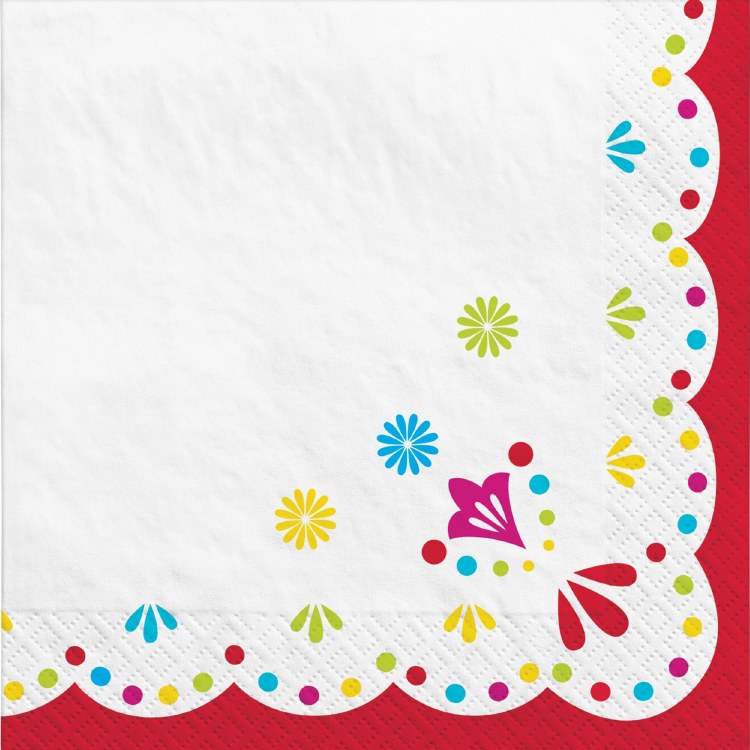 Viva la Party Beverage Napkins 12ct