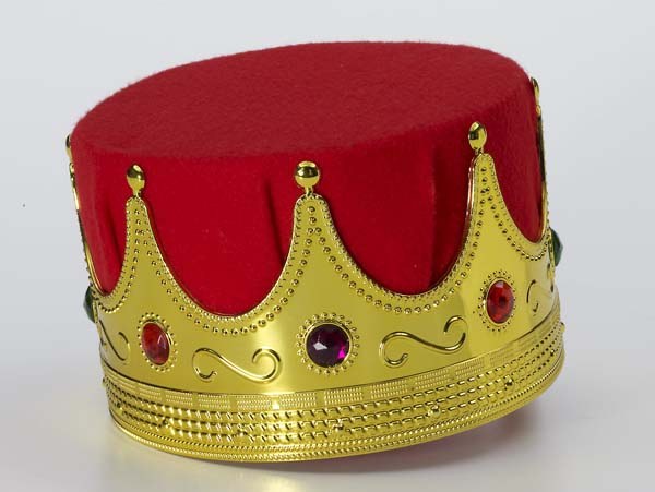 Crown Kings Red Felt