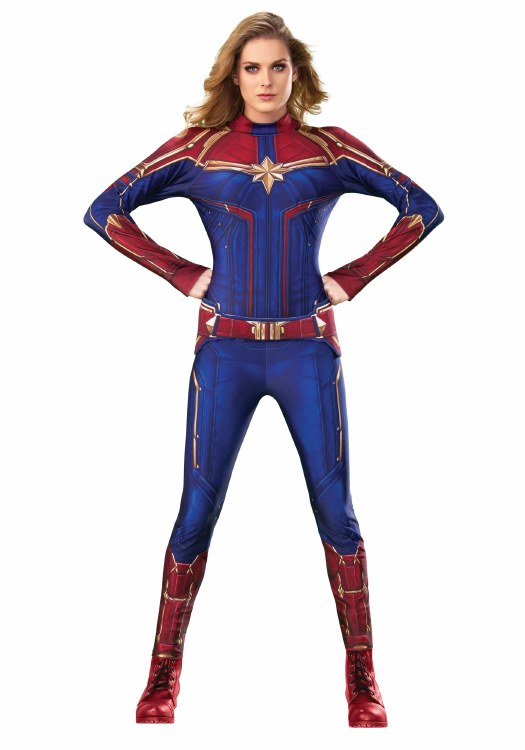 Captain Marvel Suit L