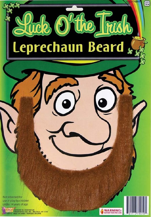 Beard Leprechaun Red
