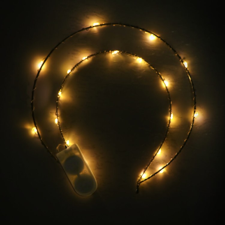 Halo Headband LED White