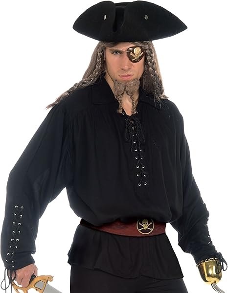 Buccaneer Shirt Blk STD