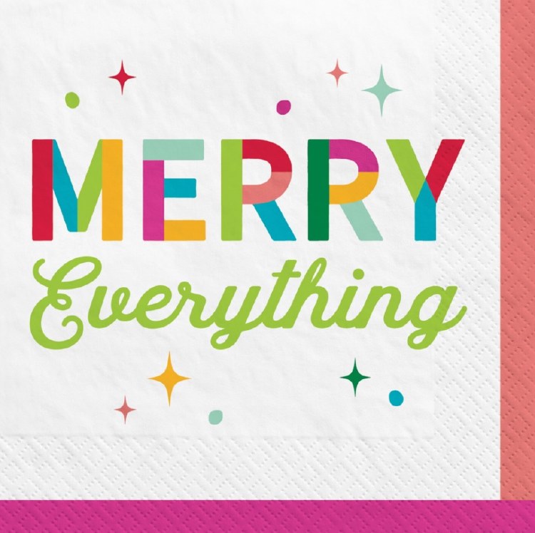 Bev Napkins Merry Everything