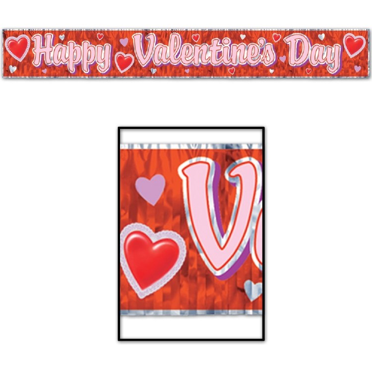 Banner HVD Foil Fringe 5ft
