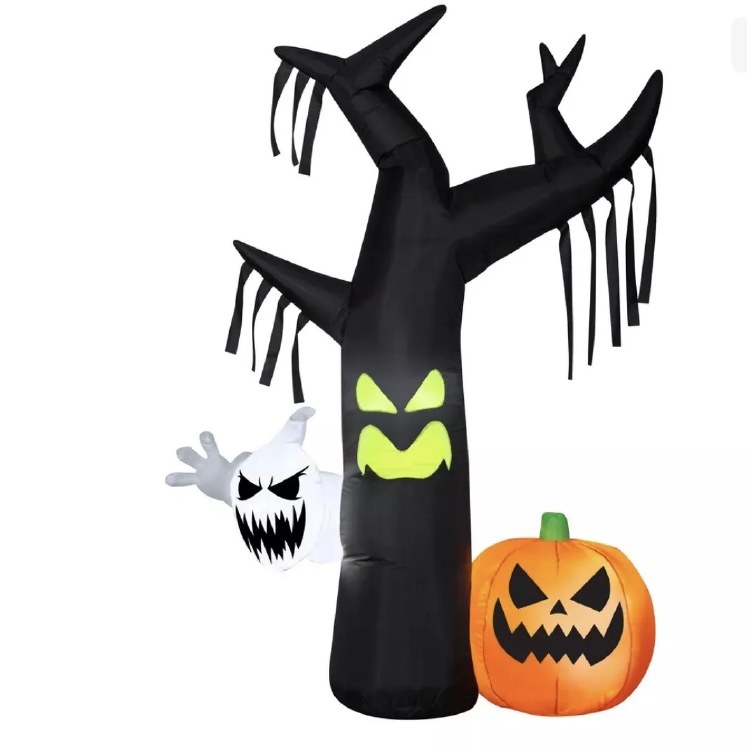 Airblown H'ween Tree Scene
