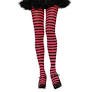 Tights Striped Blk/Red