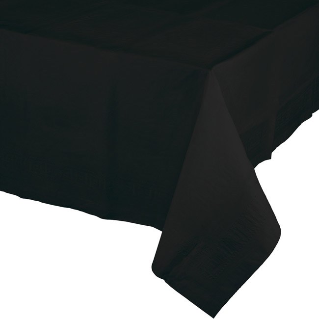 Black Velvet Paper Tablecover
