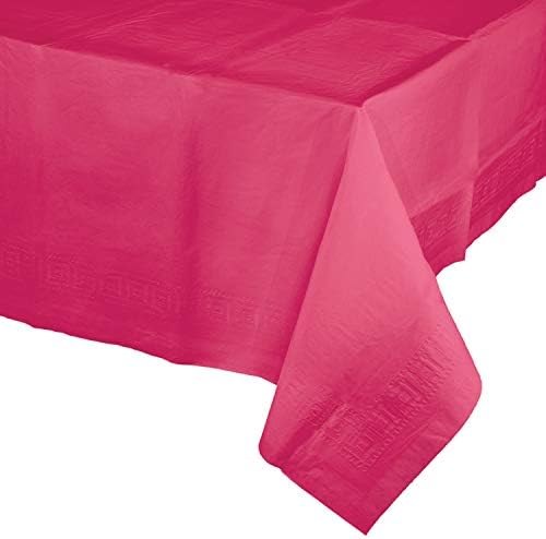 Hot Magenta Paper Tablecover