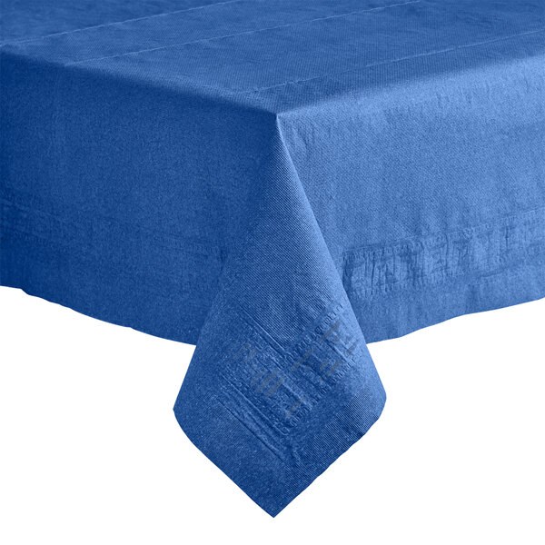 Navy Blue Paper Tablecover