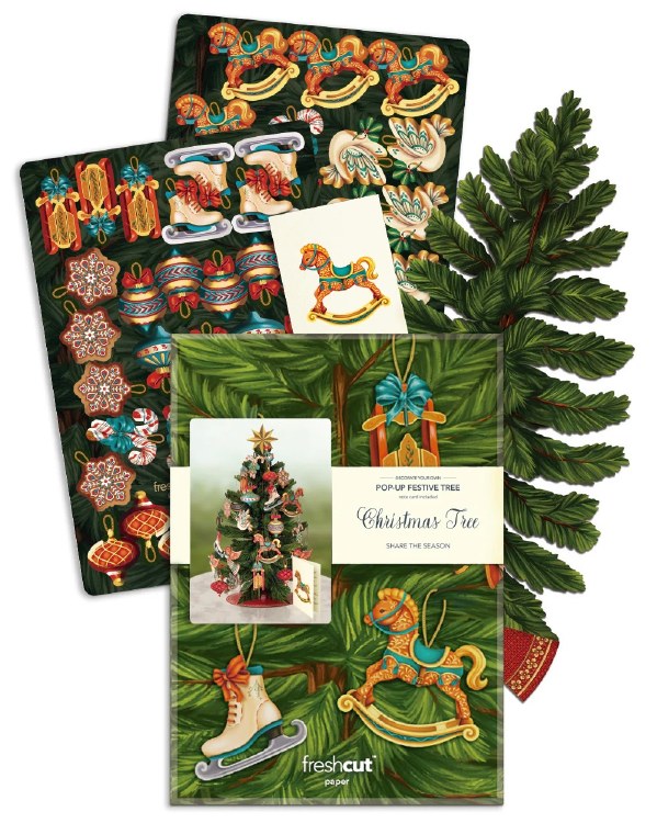 Ready to Ship Pop Up Christmas Tree