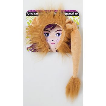Lion Ear and Tail Set
