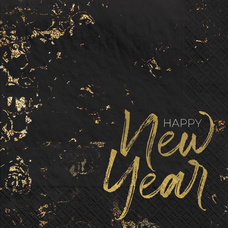 Lunch Napkin Cheers NYE