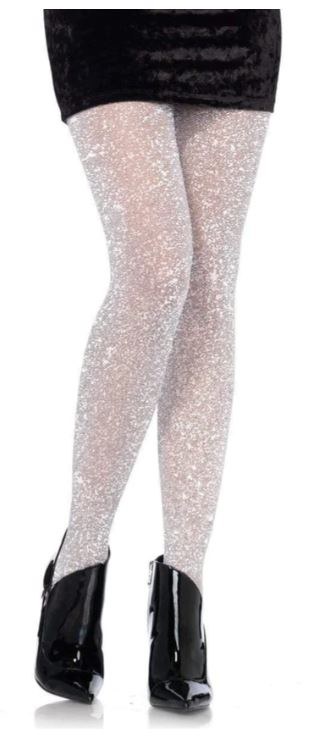 Tights Shimmer Silver OS