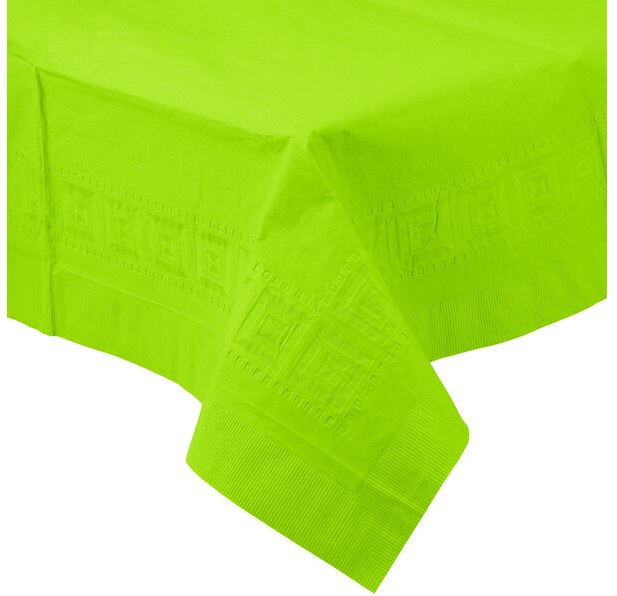 Lime Green Paper Tablecover