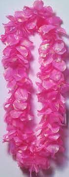 Lei Silk Flower Pink