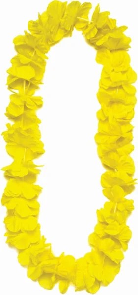 Lei Silk Flower Yellow