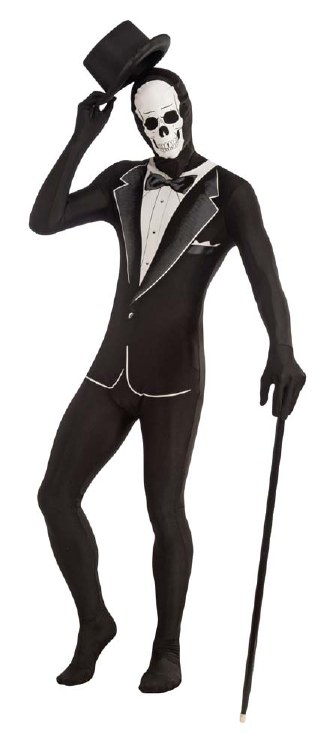 Tuxedo w/Skull Disappearing Man XL
