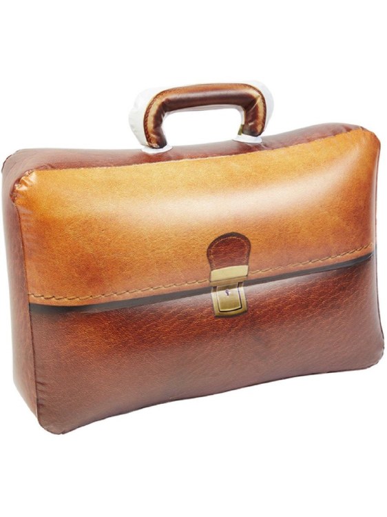 Inflatable Briefcase Brown Inflatable Briefcase Brown