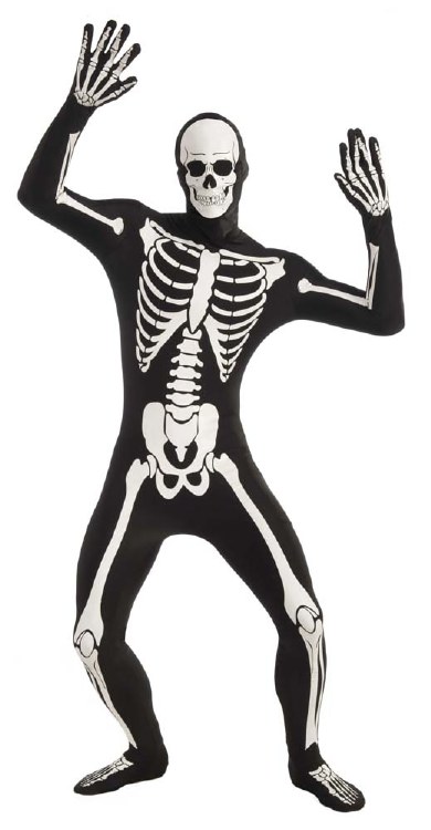 Disappearing Man Skeleton Glow  XL