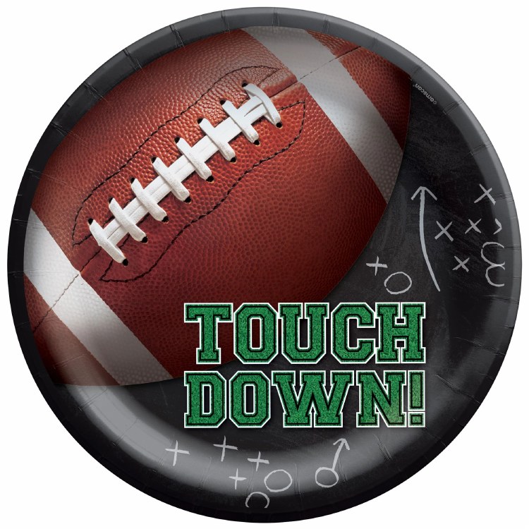 Tailgates &amp; Touchdowns Plates