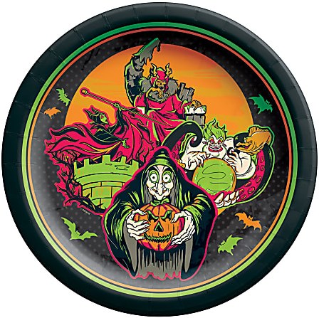 Disney Halloween 10" Plates